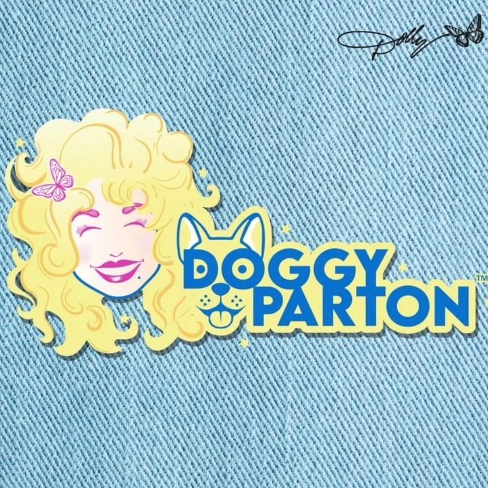 NWT Doggy Parton metallic Moto dog jacket L